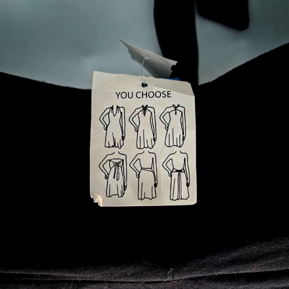 🖤 Versatile Black Halter Swim Cover-Up Dress – Multi-Way Style! 🖤 - Picture 5 of 5